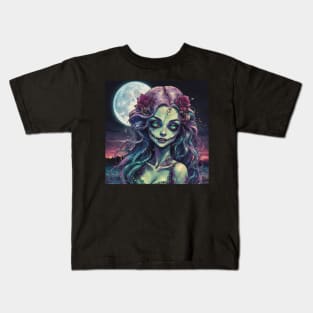 Zombie art design illustration Kids T-Shirt